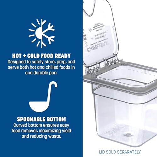 Carlisle FoodService Products Clear / 6 Inches / Modern Storage & Transport