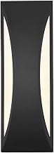 Zayn LED Outdoor Wall Sconce Black