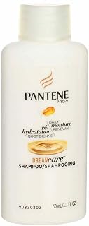 Pantene PRO-V Moisture Renewal Hydrating Shampoo Travel Size 1.7 Oz (4 - Pack)