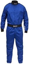 Allstar Performance ALL931023 Driving Suit - 1-Piece - SFI 3.2A/1 - Single Layer - Fire Retardant Cotton - Blue - Medium-Tall - Each