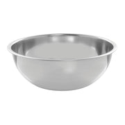 3 qt Mixing Bowl Stainless Steel - 9 16/25" Dia x 3 3/10" H by HUBERT – 3.0 quarts, Stainless Steel, Silver