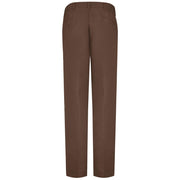 Men's Elastic Insert Pant Brown 34x30-2 Pack by Red Kap – Brown, Pack of 2, Model PT60