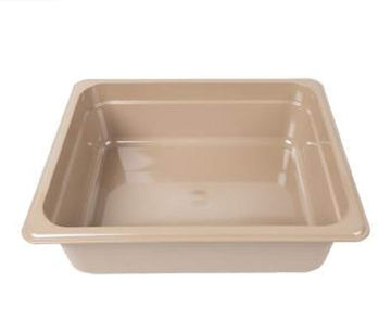 Hot Food Pan by Cambro – 4.0 inches, Plastic, Amber