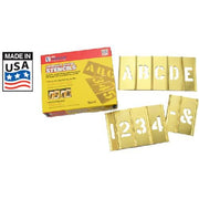 4" Brass Letters & Numbers Set 45 pc by CH Hanson – One Size, Brass, Multi, Model 10074