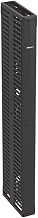 Panduit PatchRunner 2 PR2VD06 Dual-Sided Vertical Cable Manager, Steel, 7 ft H x 6 in W, Black