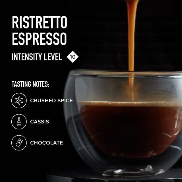 Peet's Coffee Ristretto / 10 Count (Pack of 1) / Ristretto (Intensity 10) Single-Serve Capsules & Pods