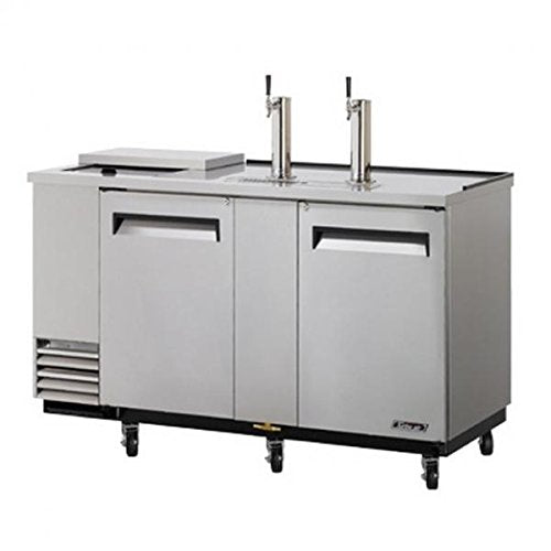 TCB-3SD Refrigerated Direct Draw Beer Dispenser by Turbo Air – Silver, Model TCB-3SD-N6