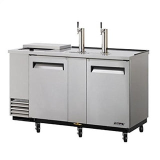 TCB-3SD Refrigerated Direct Draw Beer Dispenser by Turbo Air – Silver, Model TCB-3SD-N6