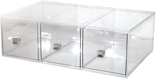Cal-Mil 1479 Eco Modern Merchandiser, 19" W x 13" D x 6" H, Silver