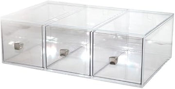 Cal-Mil 1479 Eco Modern Merchandiser, 19" W x 13" D x 6" H, Silver