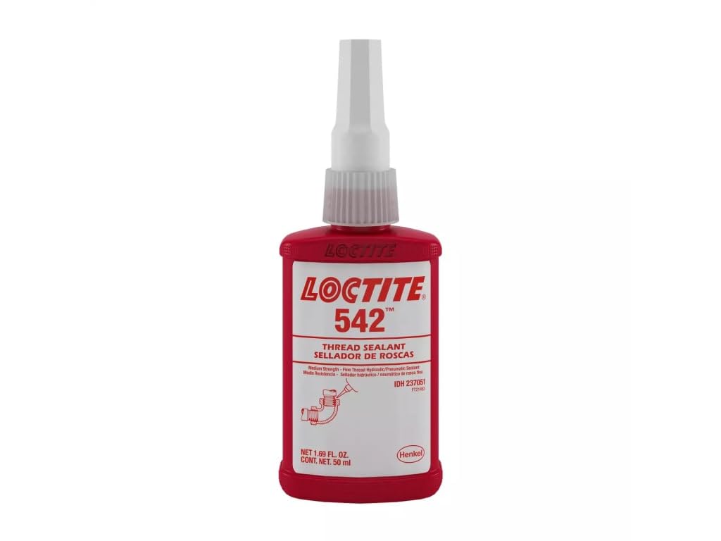 542 50ml Fine Thread Sealant by Loctite – 1.69 Ounces, Acrylic, Model 442-21453