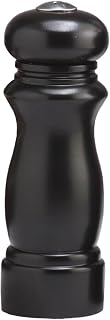 Chef Specialties 6 Inch Salem Salt Shaker - Ebony - Made in USA