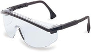 S1359 ASTROSPEC SAFETY GLASSES BLACK/CLEAR UVEX