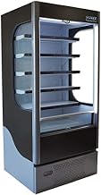 Ojeda ALPA77 Open Air Merchandiser with 15.45 cu. ft. Capacity, in Black