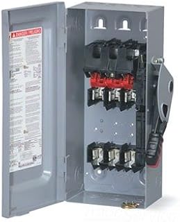 Square D H366 Safety Switch,600VAC,3PST,600 Amps AC