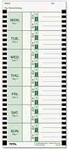 Time Card for Lathem Model 800P