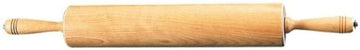 American Metalcraft WRPC5718 Deluxe Dough Rolling Pin, Wooden, 13-Inches Wide