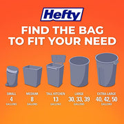 Hefty Ocean Scent / 26 Count (Pack of 1) / Ocean Water Trash Bags