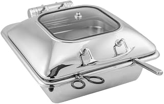 Walco Idol from Steelite International WLWI55BODY 6 Qt. Rectangle Stainless Steel Chafer Body