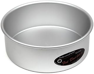 Fat Daddio's Round Cake Pan Solid Bottom 12"x3"