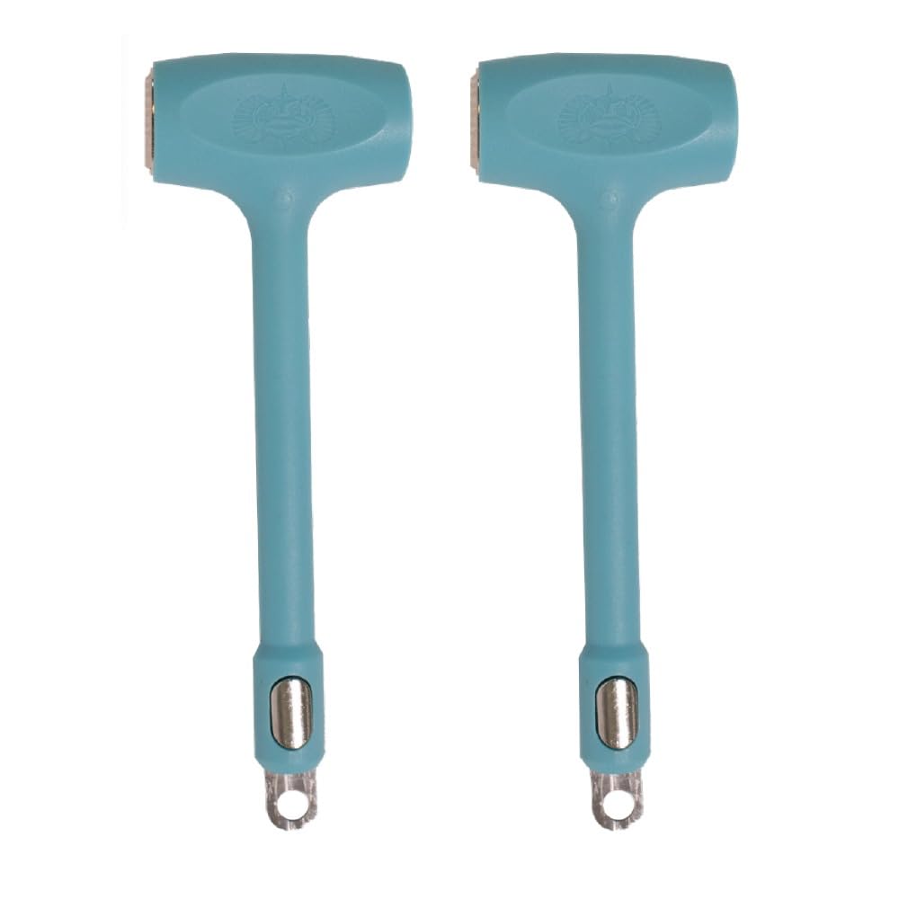 Crab Mallet by Toadfish – Normal, Plastic, Teal, Pack of 2, Model TF8068