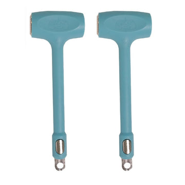 Crab Mallet by Toadfish – Normal, Plastic, Teal, Pack of 2, Model TF8068