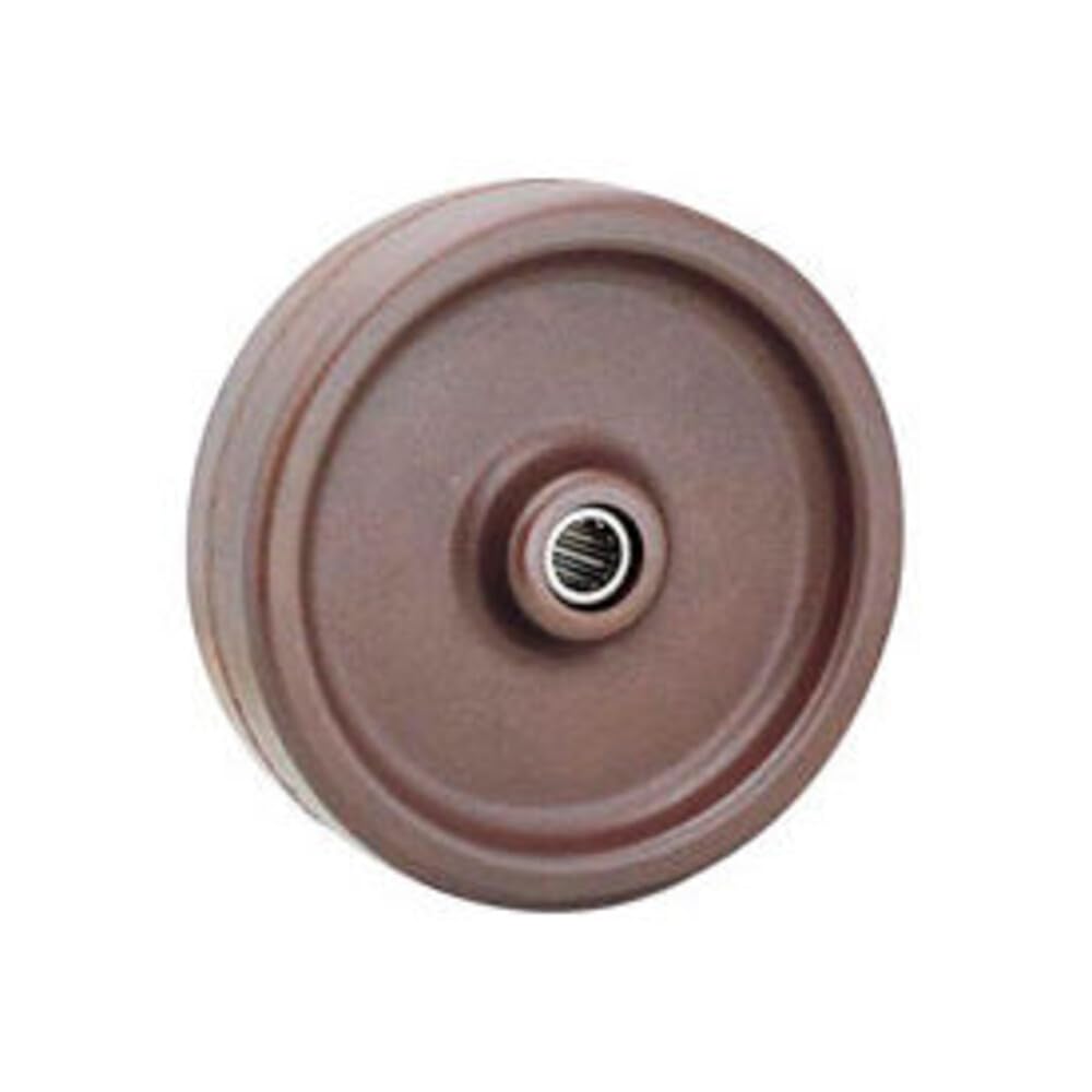 Global Industrial 5/8 Molded Plastic Wheel - Axle Size 5/8" by Casters, Wheels & Industrial Handling – 6"L x 6"W x 2"H, Plastic, Model 748669C