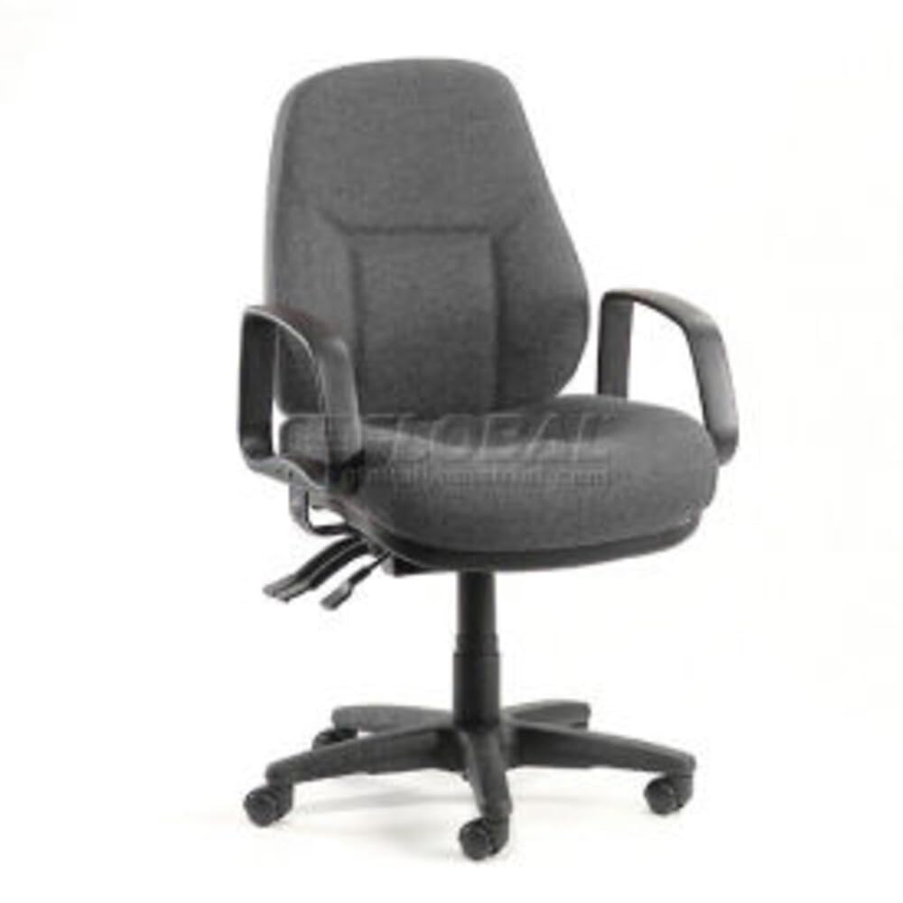 Low Back Executive Chair by Global Industrial – Nylon, Grey, Model 516148GY