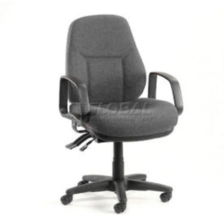Low Back Executive Chair by Global Industrial – Nylon, Grey, Model 516148GY