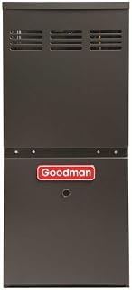 Goodman 80% AFUE Two Stage Upflow/Horizontal Multi-Speed 80k BTU Natural Gas Furnace (17.5 Wide) (GR9T800803BN)