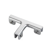 Aluminum Alloy Tile Glass Clamp Bracket Set by Dolibi – Small, T-Shape, Model Glass Clamps