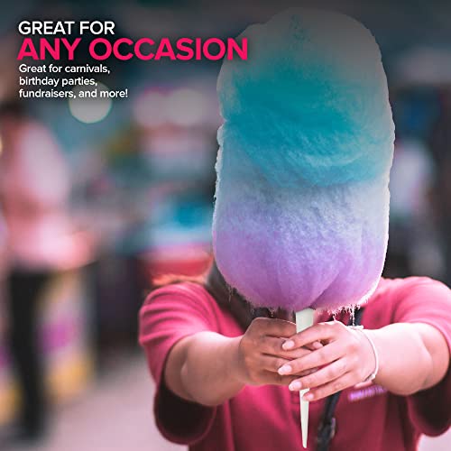 Stock Your Home Cones / 6.2992 cm / White Cotton Candy