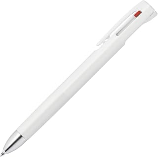 Zebra Technologies ZEBRA 3 Color Ballpoint Pen, Blen 3C 0.7mm, White Body (B3A88-W)