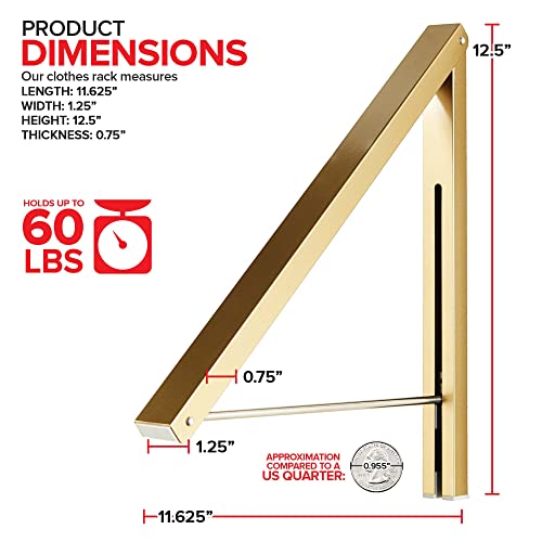 Stock Your Home Gold / 1 Rack / 1 Garment Racks