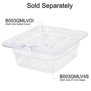 Thunder Group 2-1/2-Inch deep / Clear / 6.0 inches Storage & Transport