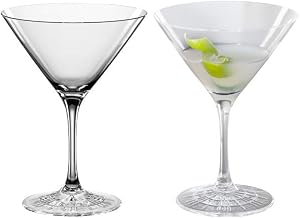 Perfect Serve 5 1/2 oz Traditional Martini Cocktail Glass