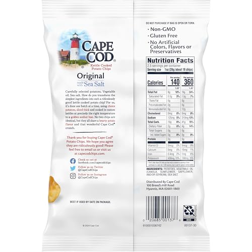 Cape Cod Original / 2.5 Ounce (Pack of 1) / 1 Potato