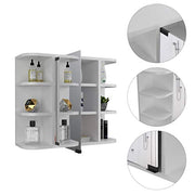 DEPOT E-SHOP White / Modern / 1 Medicine Cabinets