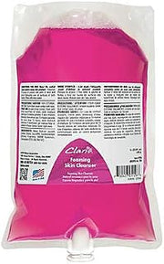 Betco Clario Pink Foaming Skin Cleanser - 1000 mL Bag, 6 per Case
