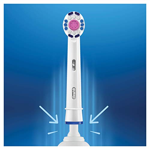 Oral-B 8 unités / White. / Oral-B 3D white brushes x8 Toothbrush Replacement Heads