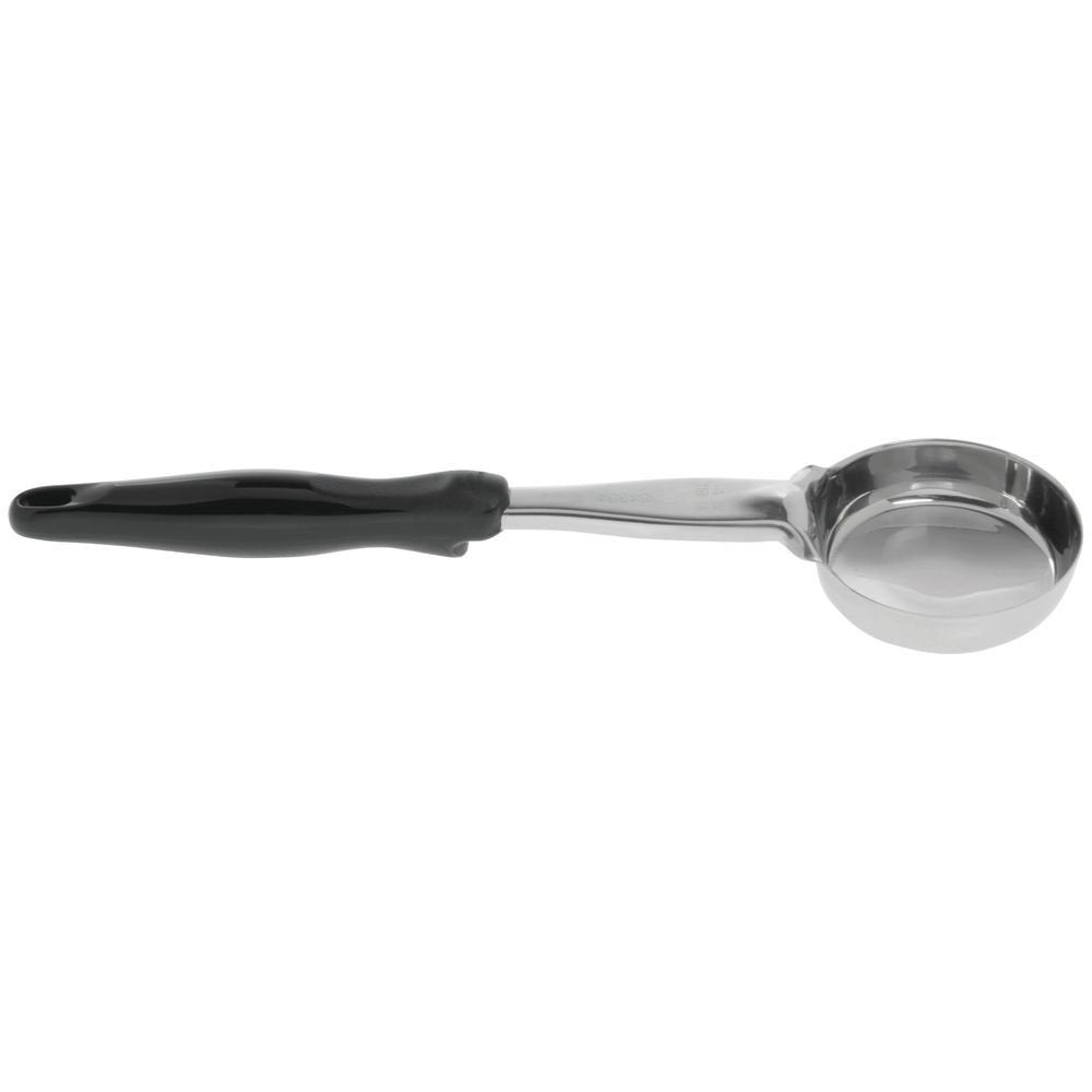 Jacobs Pride Hvy-Dty Round S/S 4 Oz Solid Spoodle w/ Black Handle by Vollrath – Model 6433420