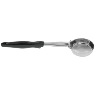 Jacobs Pride Hvy-Dty Round S/S 4 Oz Solid Spoodle w/ Black Handle by Vollrath – Model 6433420