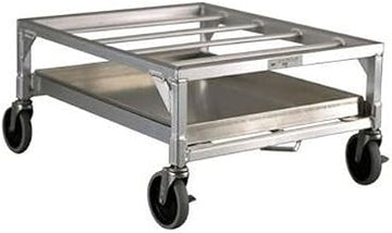 New Age 1187 Chicken Dolly w/ Drip Pan & 500-lb Capacity, 14x24x30.25-in, Aluminum, Each