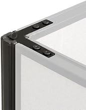 Global Industrial Office Panels 90# Corner Connector Kit for 64" H Panel with 1 Pass Through Cable