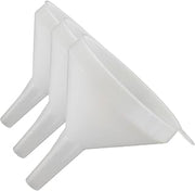 Winco 8oz Funnel, Plastic, 4-1/4" (Pack of 3)