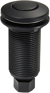 Krowne Home 19-410B Garbage Disposal Air Switch, Matte Black Finish