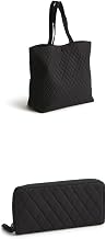 Vera Bradley Cotton Original Tote + Continental Wallet
