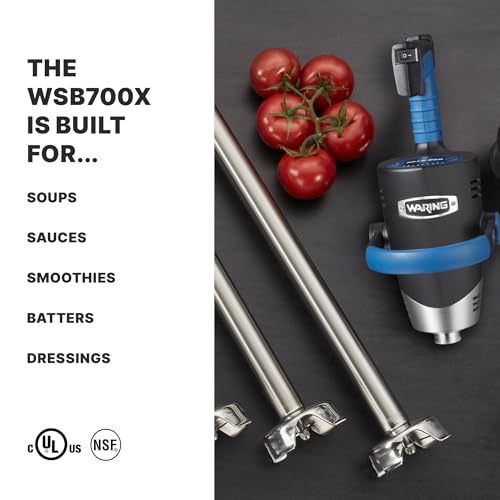 Waring 21" / Stainless Steel / WSB700X New 21” Shaft Hand Blenders