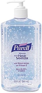 Purell Advanced Instant Hand Sanitizer, 20oz Pump Bottle, 1Each