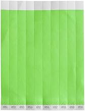 Bar Maid 3/4"W x 9 1/2"L Green Tyvek Wristbands (Pack of 500)